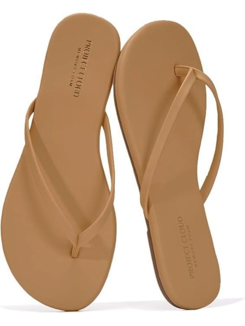 Comfortable Memory Foam Flip Flops for Women - Stylish Casual Sandals